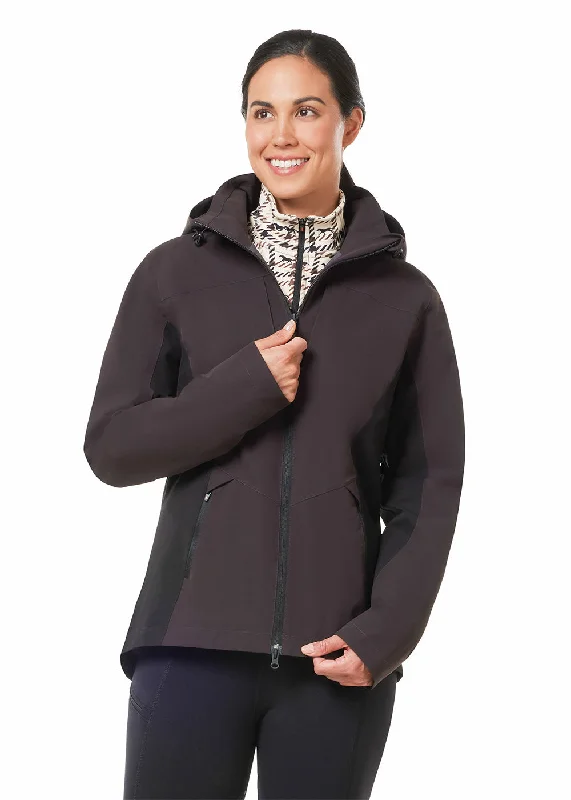 Pocket - Equipped Women Long Sleeve Top for Added FunctionalityRein Check Waterproof Riding Shell Pocket - Equipped Women Long Sleeve Top for Added FunctionalityRein Check Waterproof Riding Shell