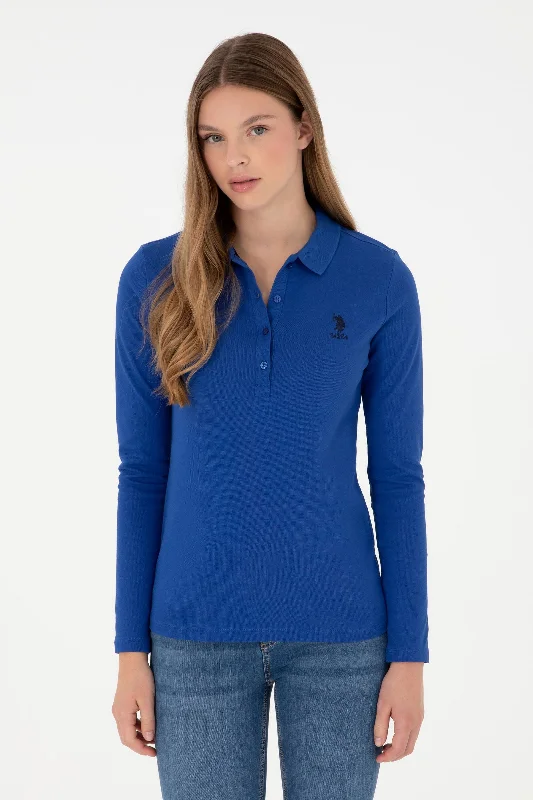 Polo shirt with thumbholes for added functionalityPolo majica dugih rukava