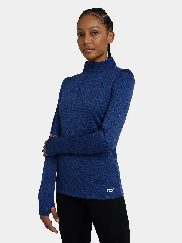 Mock Neck Women Long Sleeve Top for a Modern AestheticCloud Fleece Quarter Zip Running Top For Women With Thumbholes & Side Zip Pocket Mock Neck Women Long Sleeve Top for a Modern AestheticCloud Fleece Quarter Zip Running Top For Women With Thumbholes & Side Zip Pocket