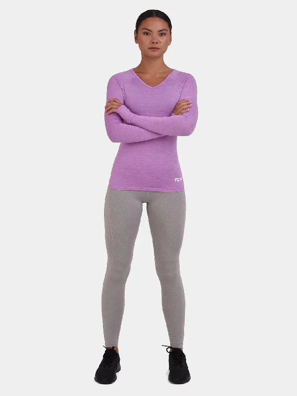 Ribbed Women Long Sleeve Top with a Textured AppealElle Long Sleeve V Neck Top For Women With Thumbholes Ribbed Women Long Sleeve Top with a Textured AppealElle Long Sleeve V Neck Top For Women With Thumbholes