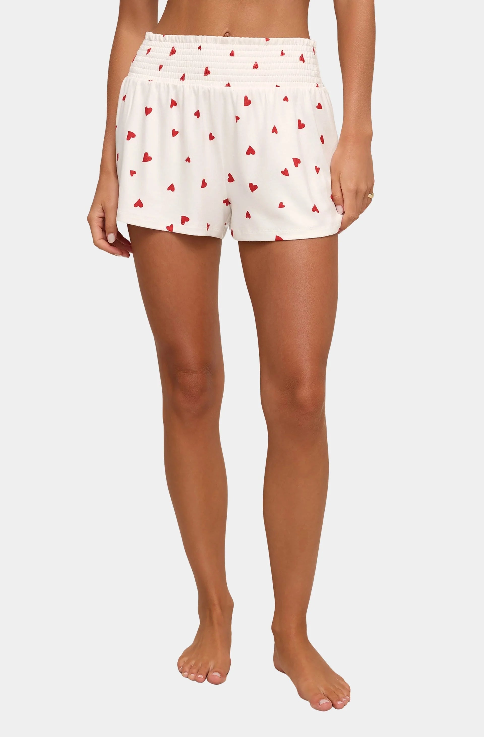 Glitter - embellished polo shirt for a sparkly appearanceZ Supply Dawn Heart Short